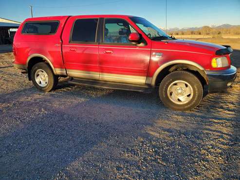 2001 Ford F150 Supercrew - cars & trucks - by owner - vehicle... for sale in Gallatin Gateway, MT