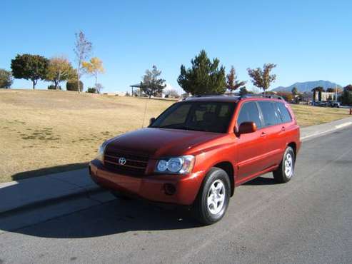 FOR SALE 2003 TOYOTA HIGHLANDER - cars & trucks - by owner - vehicle... for sale in Las Cruces, NM
