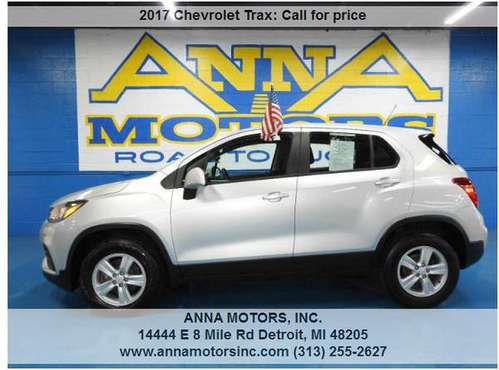 2017 CHEVROLET TRAX AWD,$00* DOWN PROGRAM AVAILABLE TODAY-APPLY... for sale in Detroit, MI