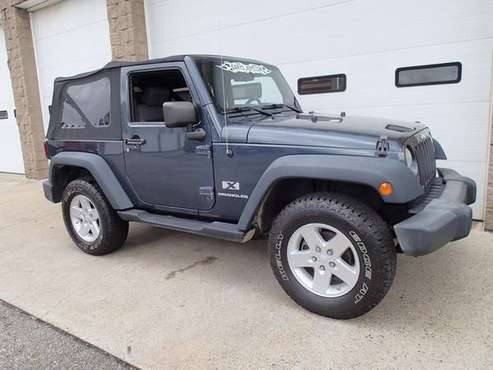 2008 Jeep Wrangler Sport 6 cyl, 6-spd, Blue, Black soft top, Alloys... for sale in Chicopee, NY