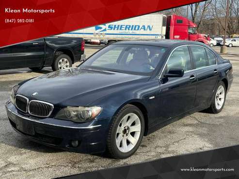 2006 BMW 7 SERIES 750I 68K LEATHER SUNROOF NAVIGATION T02765 - cars for sale in Skokie, IL