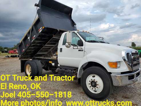 2012 Ford F-750 10ft Non-CDL Automatic Dump Truck 6.7L Cummins... for sale in Oklahoma City, OK