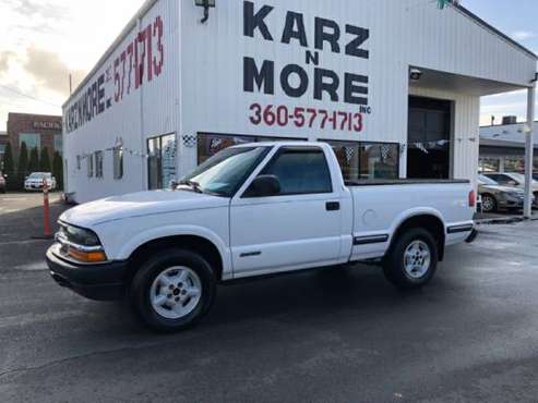 2000 Chevrolet S-10 4WD LS 4.3 5Spd Shortbed - cars & trucks - by... for sale in Longview, OR
