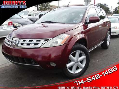 2005 NISSAN MURANO SE!! CLEAN CARFAX! SPACIOUS!! COLD A/C! - cars &... for sale in Santa Ana, CA