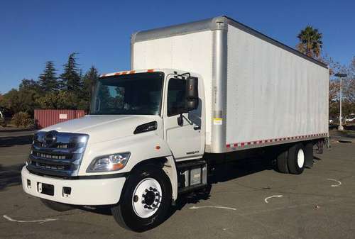 2016 HINO 268A 26' HIGHCUBE BOX TRUCK LIFTGATE **CA CARB COMPLIANT**... for sale in Fairfield, CA