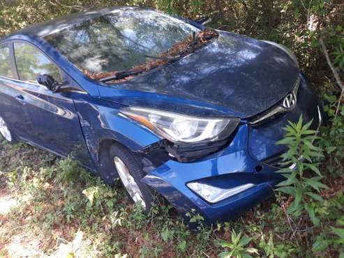 2016 Hyundai elantra wrecked for sale in Pensacola, FL