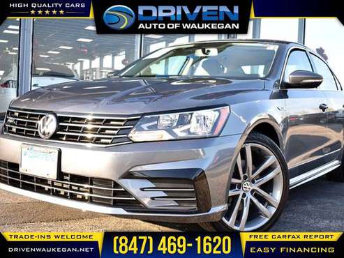 2017 Volkswagen Passat R-Line w/Comfort Pkg Automatic FOR ONLY... for sale in WAUKEGAN, IL