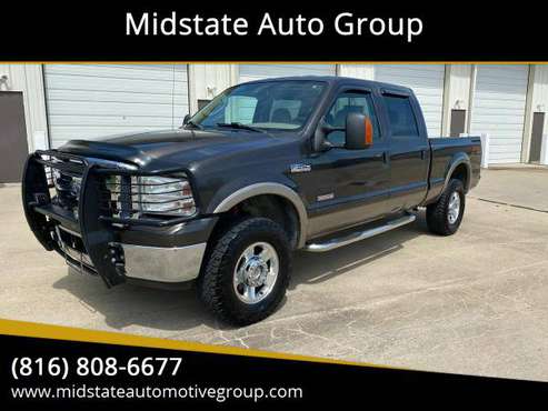 2006 Ford F-250 F250 F 250 Super Duty Lariat 4dr Crew Cab 4WD LB for sale in Peculiar, MO