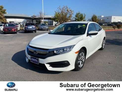 2017 Honda Civic LX - cars & trucks - by dealer - vehicle automotive... for sale in Georgetown, TX