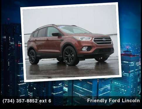 2018 Ford Escape SE - - by dealer - vehicle automotive for sale in Monroe, MI
