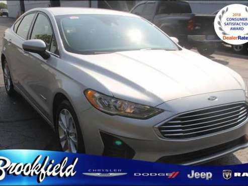2019 Ford Fusion Hybrid SE sedan Silver - Monthly Payment of - cars... for sale in Benton Harbor, MI