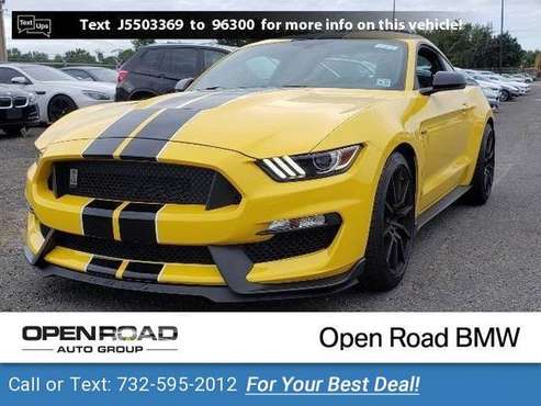 2018 Ford Mustang Shelby GT350 Fastback coupe Triple Yellow Tri-Coat for sale in Edison, NJ