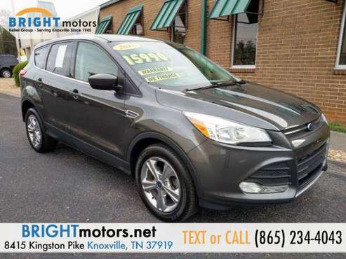 2016 Ford Escape SE FWD HIGH-QUALITY VEHICLES at LOWEST PRICES for sale in Knoxville, TN