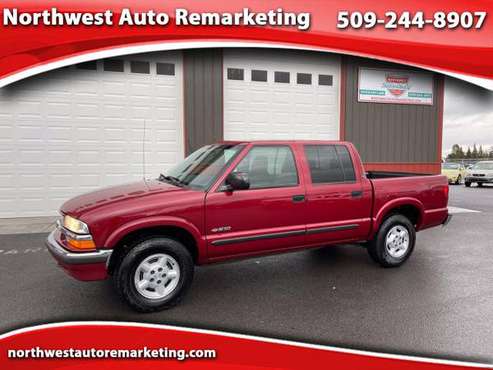 2002 Chevrolet S10 Pickup LS Crew Cab 4WD - - by for sale in Airway Heights, WA