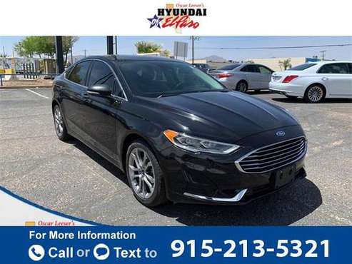 2019 Ford Fusion SEL sedan - - by dealer - vehicle for sale in El Paso, TX