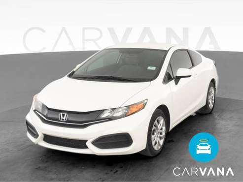 2015 Honda Civic LX Coupe 2D coupe White - FINANCE ONLINE - cars &... for sale in Tyler, TX