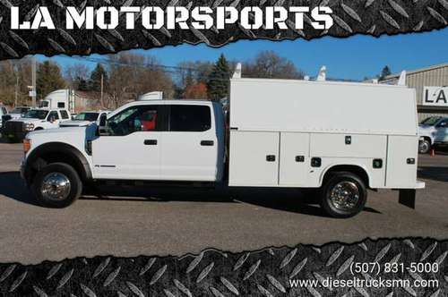 2017 FORD F-450 SUPERDUTY CREW CAB 6.7 DIESEL SERVICE TRUCK NEW... for sale in WINDOM, MN