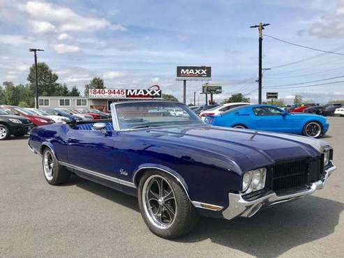1971 Oldsmobile Cutlass Convertible for sale in PUYALLUP, WA