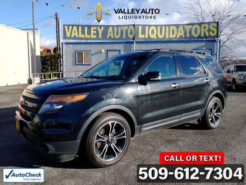Just 400/mo - 2014 Ford Explorer Sport Wagon - 101, 512 Miles - cars for sale in Spokane Valley, MT