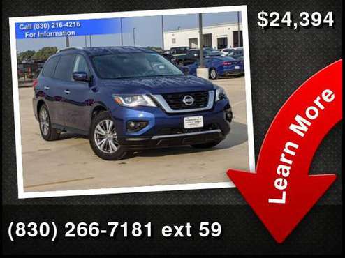 2019 Nissan Pathfinder SL - cars & trucks - by dealer - vehicle... for sale in North Floresville, TX