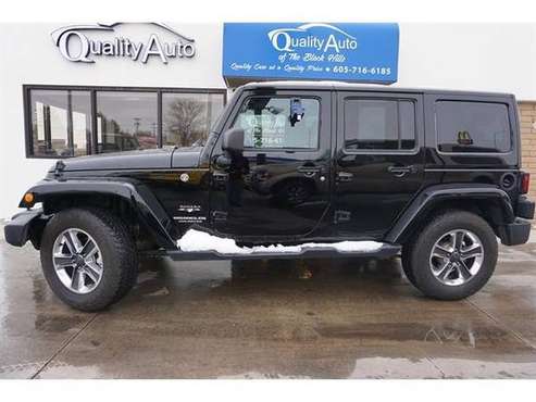 2017 JEEP WRANGLER UNLIMITED Sahara - SUV - - by for sale in Rapid City, SD
