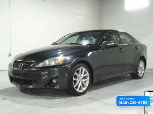 2011 LEXUS IS 250 - FINANCING AVAILABLE-Indoor Showroom! - cars &... for sale in PARMA, OH