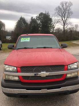 2003 Chevy Silverado - cars & trucks - by owner - vehicle automotive... for sale in Williamsburg, TN