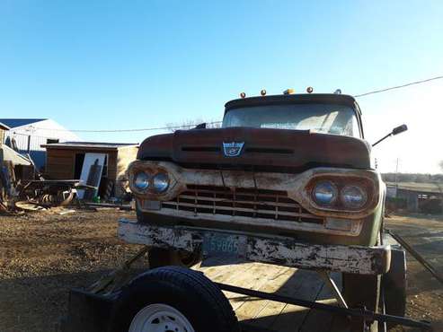 1960 Ford F600 - cars & trucks - by owner - vehicle automotive sale for sale in Parker, SD