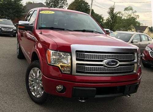 2012 Ford F-150 4WD SuperCrew Platinum-1Owner-Like New with Warranty for sale in Lebanon, IN