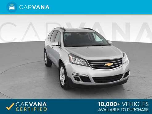 2017 Chevy Chevrolet Traverse LT Sport Utility 4D suv Silver - FINANCE for sale in Albuquerque, NM
