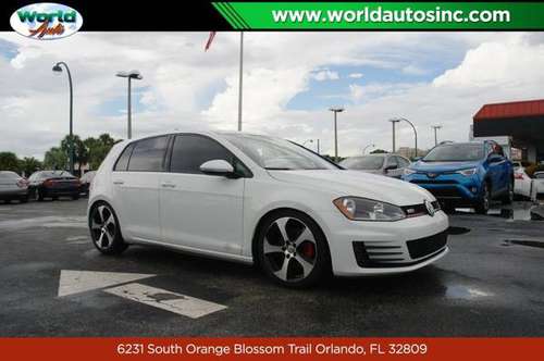 2016 Volkswagen GTI S 6M 4-Door $729 DOWN $70/WEEKLY for sale in Orlando, FL