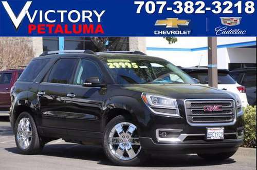 2017 GMC ACADIA LIMITED - - by dealer - vehicle for sale in Petaluma , CA
