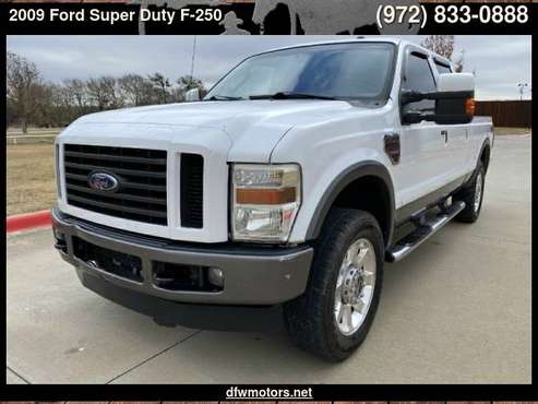 2009 Ford Super Duty F-250 Lariat FX4 OffRoad Diesel - cars & trucks... for sale in Lewisville, TX