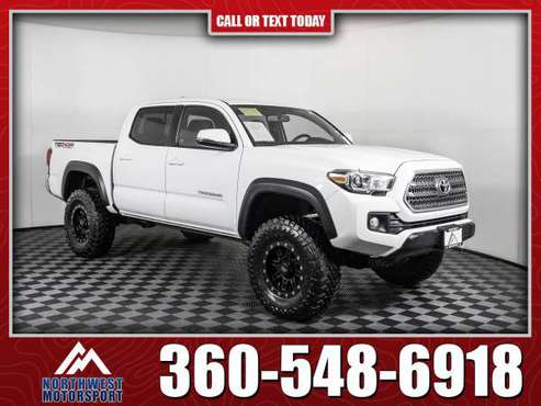 Lifted 2017 Toyota Tacoma TRD Off Road 4x4 - - by for sale in Marysville, WA