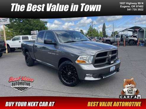 2012 Ram 1500 Quad Cab ST Pickup 4D 6 1/3 ft - - by for sale in Eugene, OR
