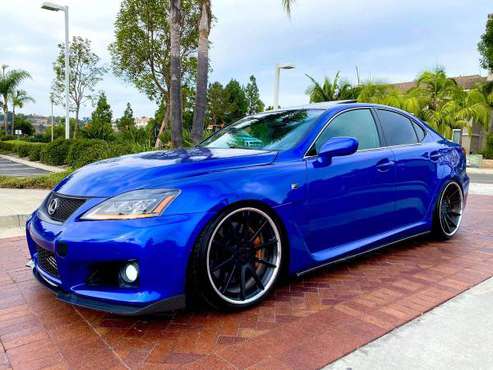 2009 LEXUS IS F V8 FULLY LOADED, CUSTOM STAGGER WHEELS, EXHAUST -... for sale in San Diego, CA
