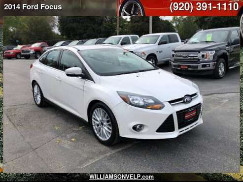 2014 Ford Focus Titanium* Heated Leather Seats * - cars & trucks -... for sale in Green Bay, WI