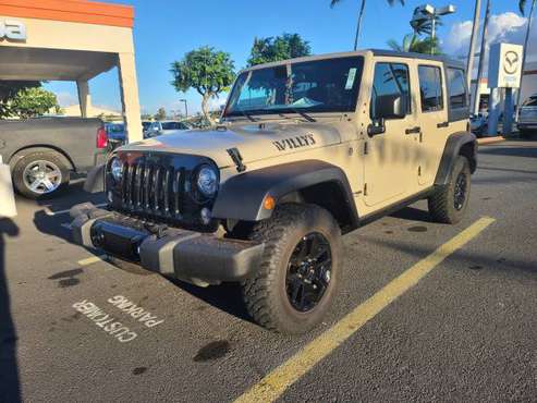 ((ONE-OWNER)) 2108 JEEP WRANGLER WILLYS - cars & trucks - by dealer... for sale in Kahului, HI