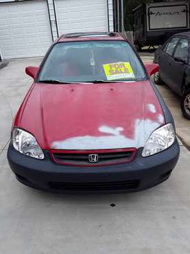 Red 2000 Honda Civic - cars & trucks - by owner - vehicle automotive... for sale in Lexington, NC
