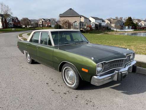 1973 DODGE DART CUSTOM SEDAN 318 / PB / PS / Auto- VERY LOW MILES -... for sale in Knoxville, TN