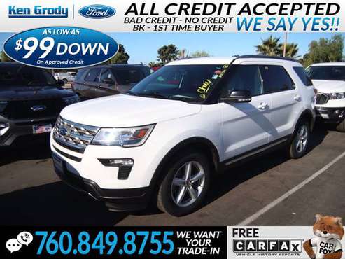 2018 Ford Explorer XLT - cars & trucks - by dealer - vehicle... for sale in Carlsbad, CA