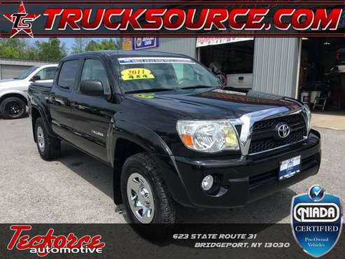 2011 Toyota Tacoma Double Cab 4.0L Automatic! Black Guaranteed Credit! for sale in Bridgeport, NY