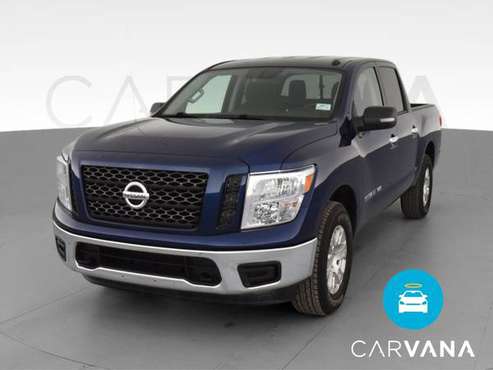 2019 Nissan Titan Crew Cab SV Pickup 4D 5 1/2 ft pickup Blue -... for sale in Knoxville, TN
