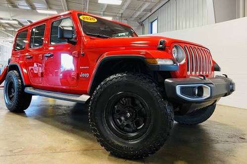 2020 Jeep Wrangler 4WD 4dr Unlimited Sahara - cars & trucks - by... for sale in Coopersville, MI