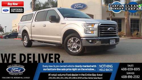 2017 FORD F-150 XLT! CERTIFIED PRE OWNED! 1 OWNER! ONLY 38K MILES! -... for sale in Morgan Hill, CA