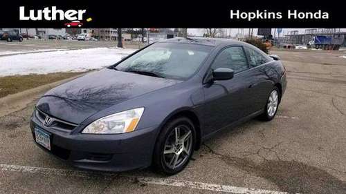 2007 Honda Accord Cpe EX-L - - by dealer - vehicle for sale in Hopkins, MN
