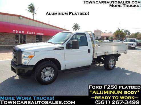 16 Ford F250 FLATBED Service Utility Truck Flat Bed Truck Pickup Truck for sale in West Palm Beach, FL