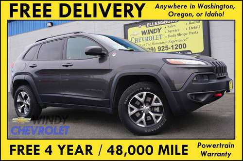 2016 Jeep Cherokee Trailhawk 4X4 CLEARANCE - - by for sale in Kittitas, WA