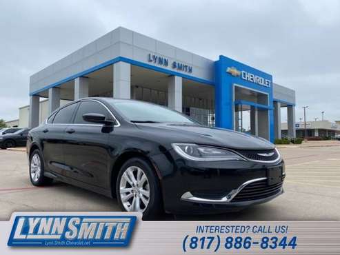 2016 Chrysler 200 Limited - - by dealer - vehicle for sale in Burleson, TX