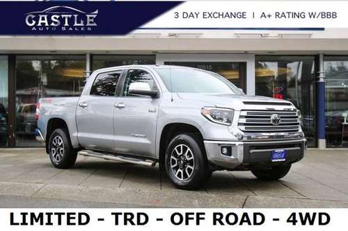 2019 Toyota Tundra 4x4 4WD Limited Truck - cars & trucks - by dealer... for sale in Lynnwood, WA
